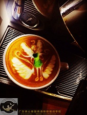 創意人物篇咖啡拉花系列